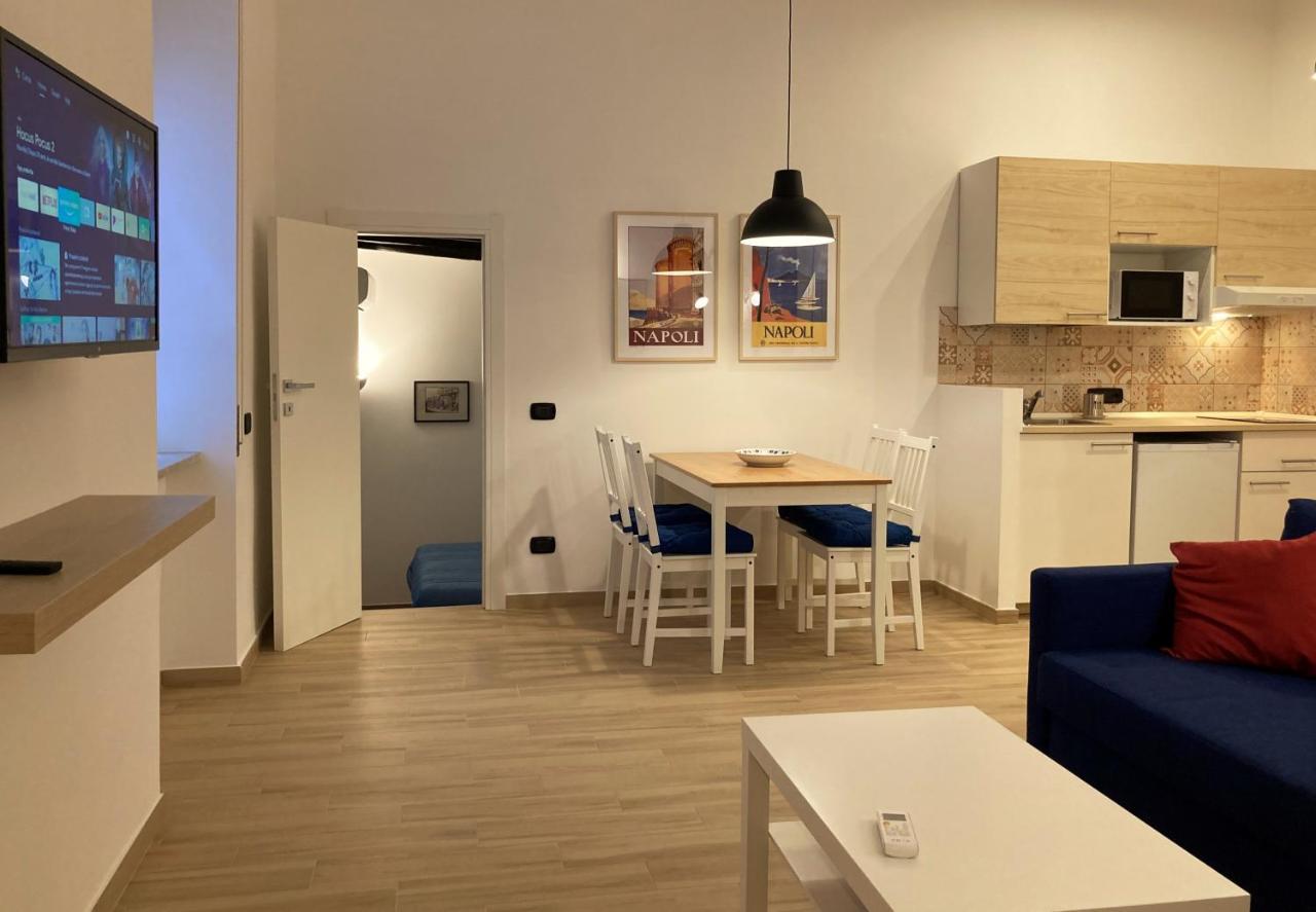 La Casa Blu Nel Cuore Storico Di Napoli Kültér fotó