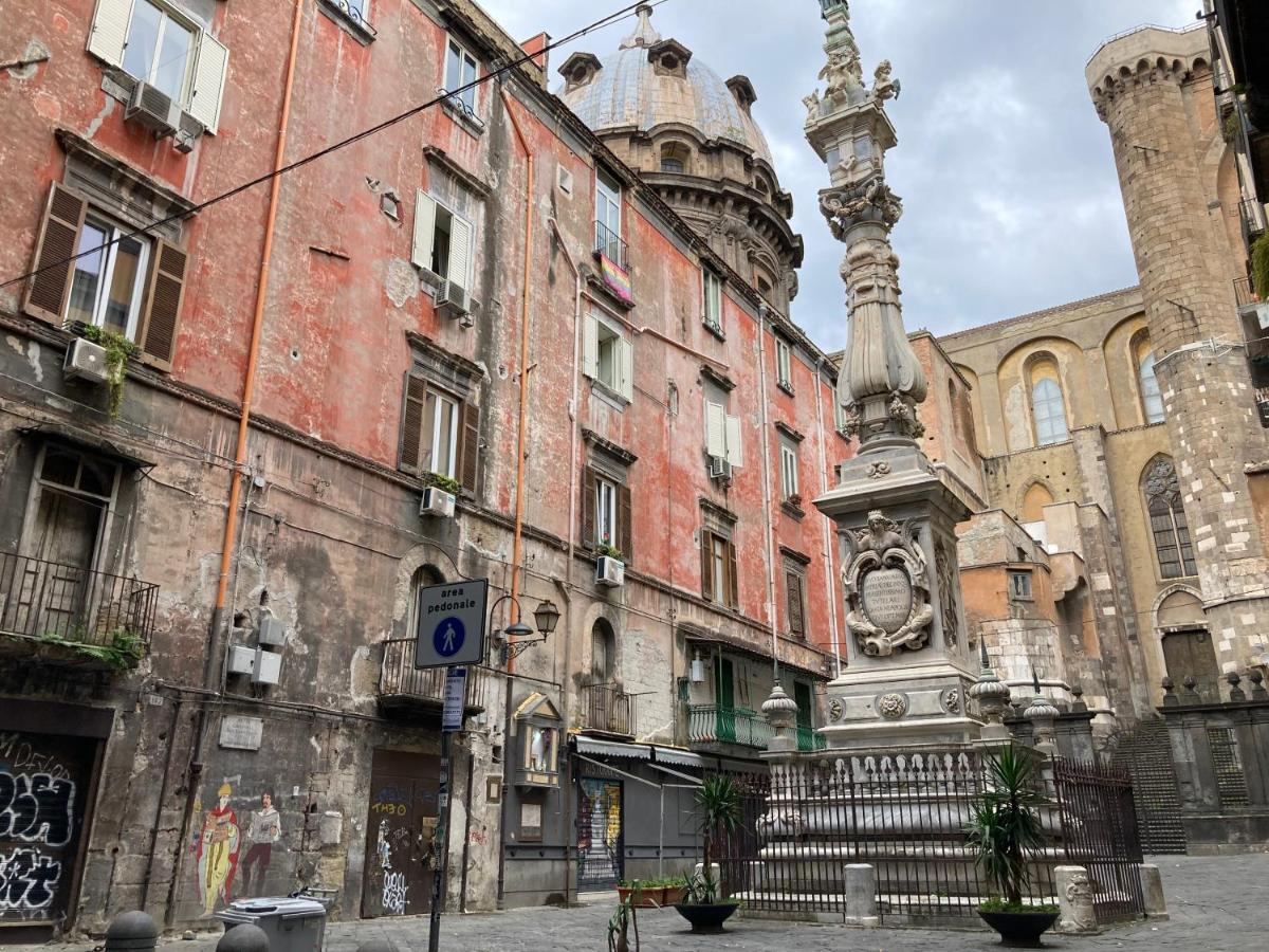La Casa Blu Nel Cuore Storico Di Napoli Kültér fotó