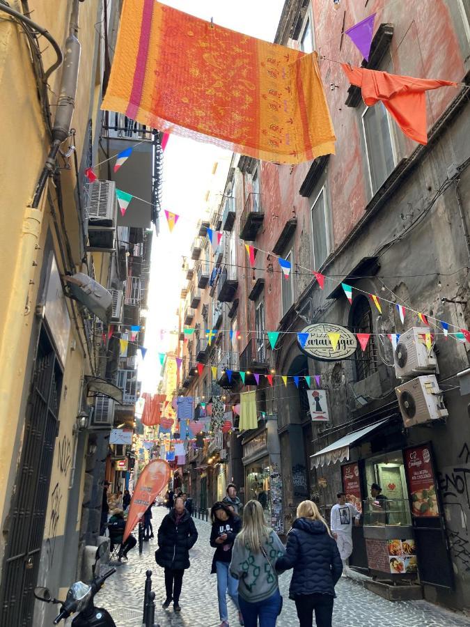 La Casa Blu Nel Cuore Storico Di Napoli Kültér fotó